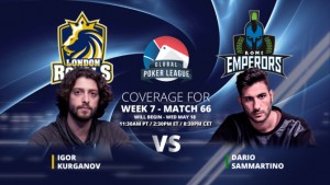 Global Poker League: Dario Sammartino, sfida spettacolo con Igor Kurganov - guarda la diretta!