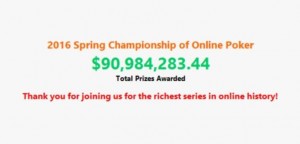 SCOOP 2016, un'edizione da record: 91 milioni distribuiti, triplette di Mike Leah e Shawn Buchanan