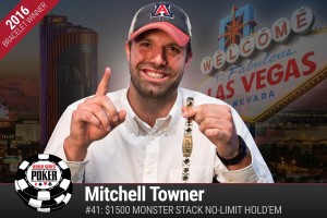 WSOP 2016: Mitchell Towner vince il Monster Stack per 1.120.196$!