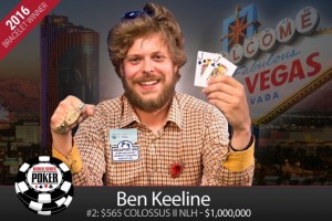 WSOP 2016: Ben Keeline vince il Colossus e il milione di dollari!