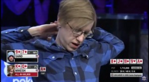 WSOP 2016: controscoppio scala reale vs scala colore, ma era un errore della grafica...