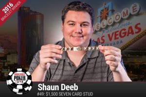 WSOP 2016: Max Pescatori chiude 3°, vince Shaun Deeb!