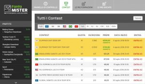 Fantamister e Mastergoal non si fermano mai: tornei di DFS su MLS, Olimpiadi, Brasile e Cina!