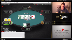 [VIDEO] Doug Polk gioca al NL $200 Zoom con una carta coperta
