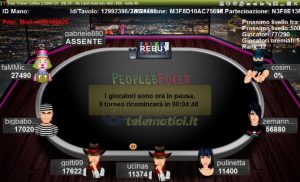 People's Poker, novità importante: da ieri pause sincronizzate attive su tutti i tornei online!