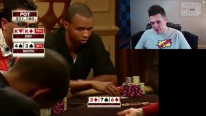 Doug Polk analizza il super bluff di Brad Booth su Phil Ivey con 4-high