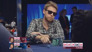 È di Adrien Allain il bluff dell'anno? Il francese si gioca tutto con 9-high al final table dell'EPT Monte Carlo