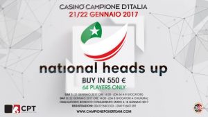 National HU Campione d'Italia: al via la II edizione da 550€ con Suriano, Savinelli e tanti top al via
