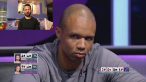 Daniel Negreanu analizza una mano contro Phil Ivey, in palio un super pot