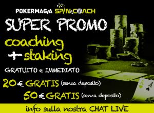 Pokermagia Spin&Coach, una chance per tutti. Fai il Test ed entra nel Team più vincente in Italia.