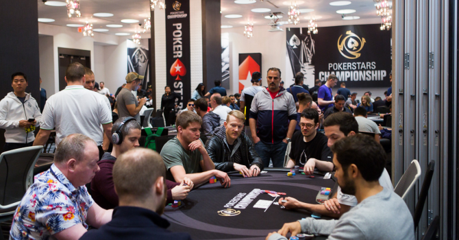 Un momento del 50k High Roller al PokerStars Championship Panama (courtesy of Neil Stoddart - Rational intellectual holdings)