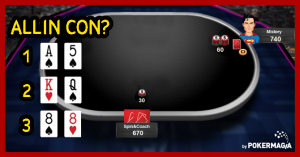 Test Pokermagia Spin #7: con quale di queste mani l'allin è meglio del call?