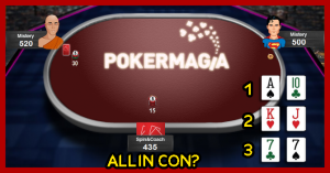 Test Pokermagia Spin #8 - ATo, KJs o 77: per quale di queste mani allin è la best option?