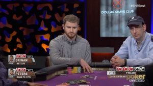 A lezione di poker da David Peters: trasforma un tris in un bluff pazzesco contro Conor Drinan
