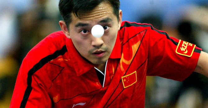 Kong Linghui tennis tavolo