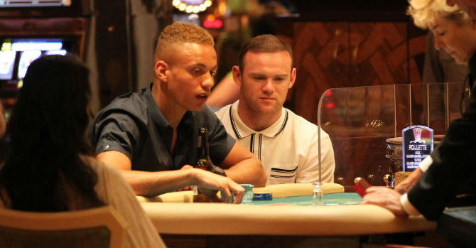 Wayne Rooney casinò