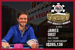 WSOP 2017: James Obst vince il Championship di Razz e conquista il primo braccialetto WSOP