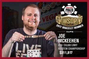 WSOP 2017: Joe McKeehen vince il Championship di Limit, Jaka e Negreanu deludono