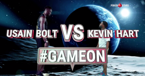 Usain Bolt vs Kevin Hart: parte la #GameOn Challenge a colpi di social e poker