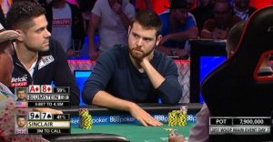 WSOP Main Event: Blumstein in fuga e "nonno" Hesp insegue, Ruane sbolla il final table