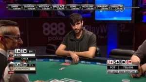 Main Event WSOP 2017: Dario Sammartino scoppiato ed eliminato in 43° posizione, incassa $176.000