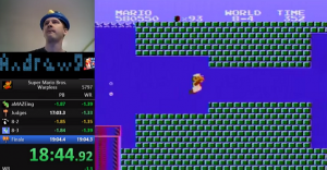 Super Mario Bros, nuovo record del mondo: speedrunner lo finisce in meno di venti minuti!