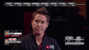 Vanessa Selbst, uscita shock al primo livello del Main: "Non so se sono abbastanza brava da foldare qui"