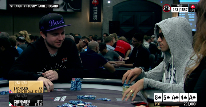 Patrick Leonard vs Luigi Shehadeh