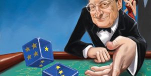 Mario Draghi investe €125 milioni nel gambling: la BCE acquista obbligazioni Novomatic