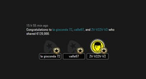 Venerdì magico per 'la gioconda 72': vince 100.000€ in pochi minuti in uno Spin and Go!
