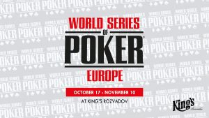 WSOPE: dal 19 ottobre al 10 novembre 11 bracciali in palio al King's, main da 5 milioni GTD