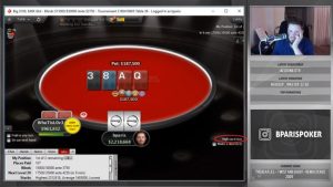 Bryan Paris gioca in diretta su Twitch mostrando il punto, riesce a battere Enrico Camosci e vince $11.694