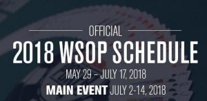 WSOP 2018: ecco il programma ufficiale con i 78 eventi in calendario!