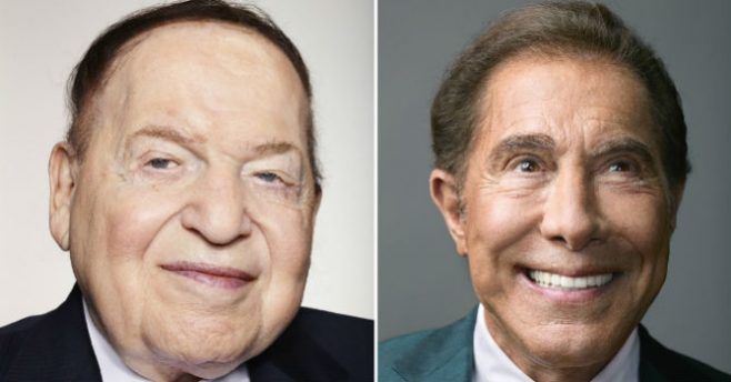 Sheldon Adelson e Steve Wynn