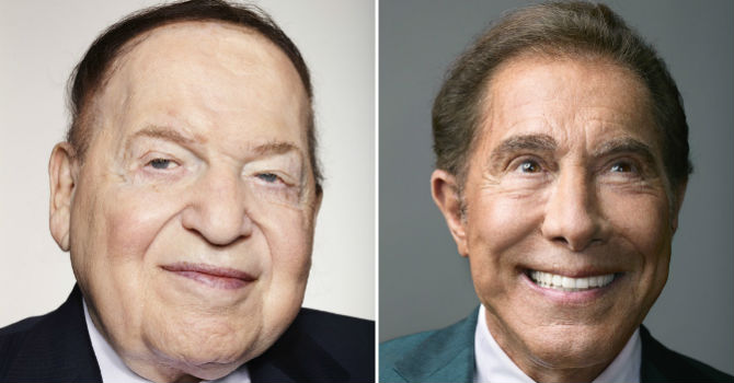 Sheldon Adelson e Steve Wynn