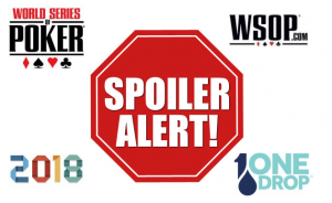 La "spoilerata": spunta il calendario delle WSOP 2018, ecco lo schedule, il 15 luglio il Big One Drop da 1 milione!
