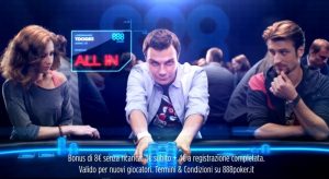888Poker.it: il gioco inizia adesso! On Air lo spot su tv, digital e stampa