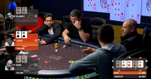 Leon Tsoukernik vs Rob Yong al Big Game, check-call al river col nuts: "Mi ha dato una chance"