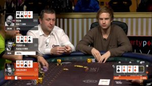 Spettacolo high stakes al PartyPoker MILLIONS: Tony G sfida Viktor Blom e vince piatto da €400.000! [Video]