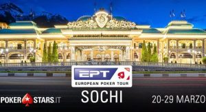 EPT Sochi: da oggi il grande ritorno dell'European Poker Tour, Main Event da €2,1 milioni gtd