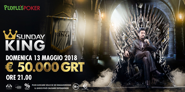 Sunday King da 50mila Euro