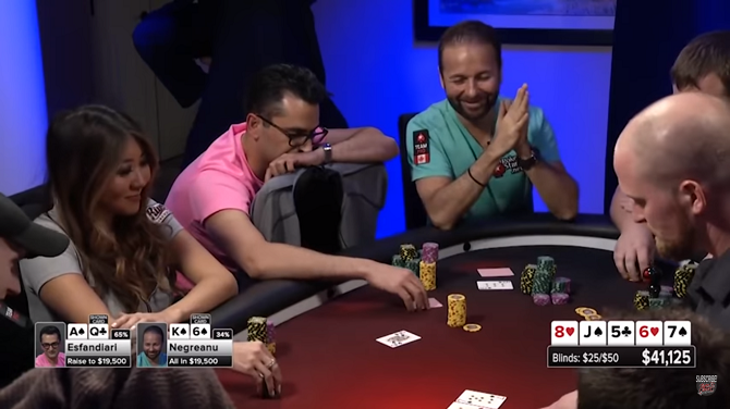 Daniel Negreanu vs Antonio Esfandiari