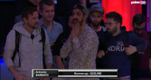 Dimov imbattibile, Antonio Barbato fa il massimo ed è runner up per $233k