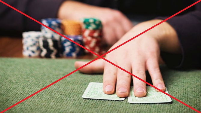 Fold poker