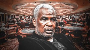 Il bad boy della NBA Charles Oakley bara al tavolo di Ultimate Texas Hold'em: bannato a Las Vegas