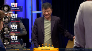 Cash game non adatto ai deboli di cuore: monster pot a 4 e la mano migliore è A-J off!