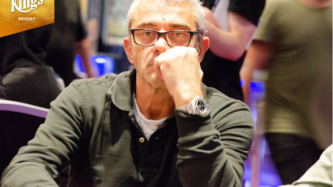 WSOP Europe Francesco Delfoco