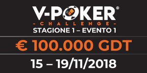 Dal 15 al 19 Novembre sarà V-Poker al Casinò Perla