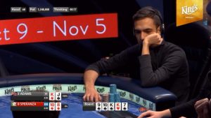 [VIDEO] Il mega bluff di Gianluca Speranza nell'high roller da 25k, in piena bolla