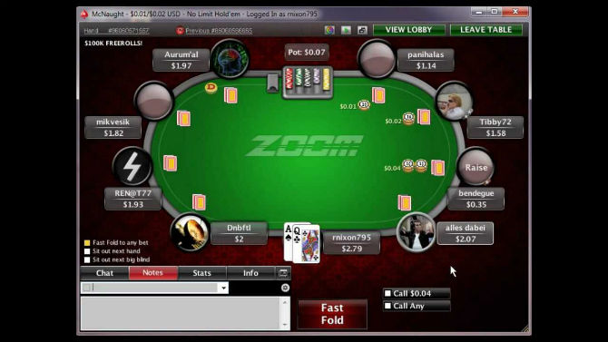 what is zoom poker what is zoom poker